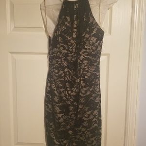 Eliza J Black Lace Dress